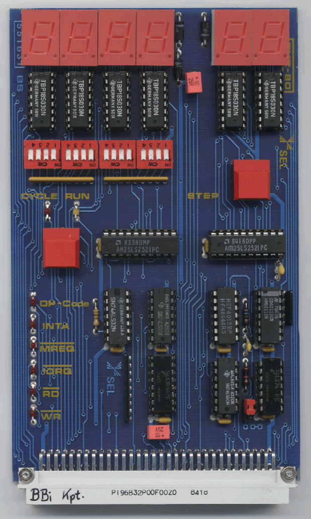 Z80 Trainer SEL