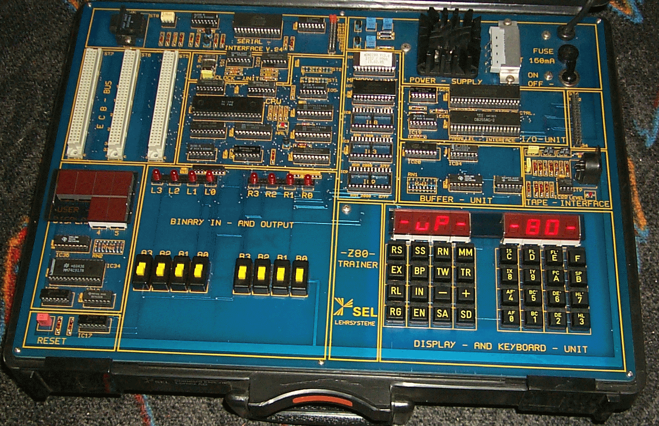 Z80 Trainer SEL